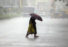तमिलनाडु के छह जिलों में भारी बारिश का अलर्ट, मछुआरों को समुद्र तट पर न जाने की चेतावनी