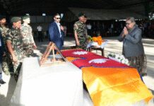 इजरायल में मारे गए नेपाली छात्र बिपिन जोशी का पार्थिव शरीर काठमांडू लाया गया, सुशीला कार्की ने दी श्रद्धांजलि