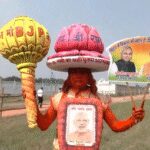 पीएम मोदी का जबरा फैन, भगवान हनुमान की वेशभूषा में 160 रैलियों में हुआ शामिल