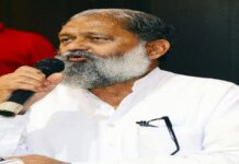 तेजस्वी घर में आराम करे, बिहार की जनता एनडीए को ही देगी वोट: अनिल विज