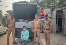 नोएडा पुलिस का एक्शन, 60 पेटी अवैध शराब के साथ एक तस्कर गिरफ्तार