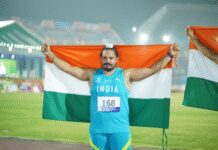 सैफ सीनियर एथलेटिक्स चैंपियनशिप: भारत 20 स्वर्ण पदकों के साथ पदक तालिका में शीर्ष पर