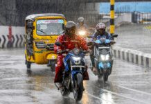चेन्नई समेत तमिलनाडु के चार जिलों में चक्रवात ‘मोंथा’ का खतरा, भारी बारिश की चेतावनी