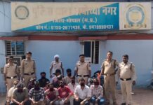 अयोध्या नगर पुलिस की ताबड़तोड़ कार्रवाई, 14 बदमाश गिरफ्तार कर भेजे गए जेल